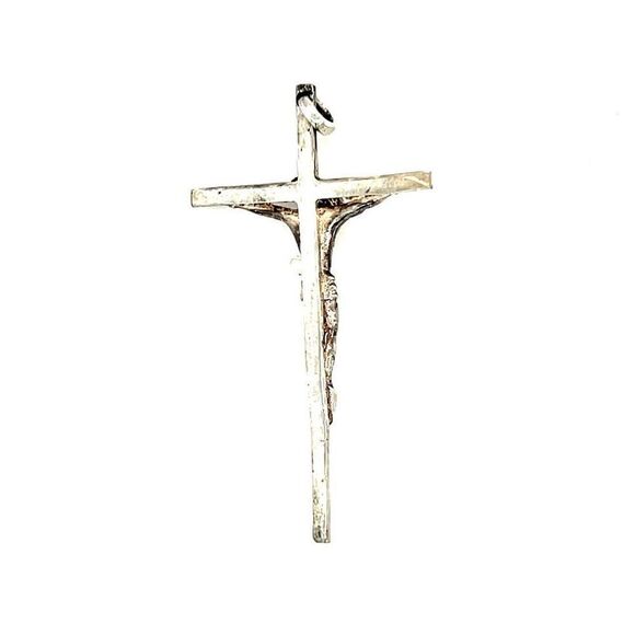 Silver Crucifix Pendant - Picture 2 of 4